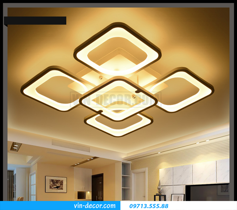 tổng hợp ác mẫu đèn trang trí nội thất chung cư ấn tượng hiện đại 02