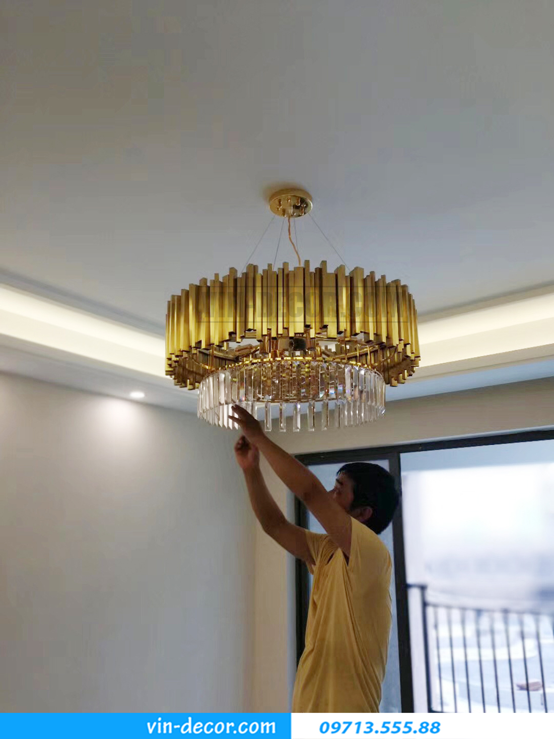 tư vấn lắp đặt chọn lựa đèn trang trí nội thất cho chung cư hiện đại 04